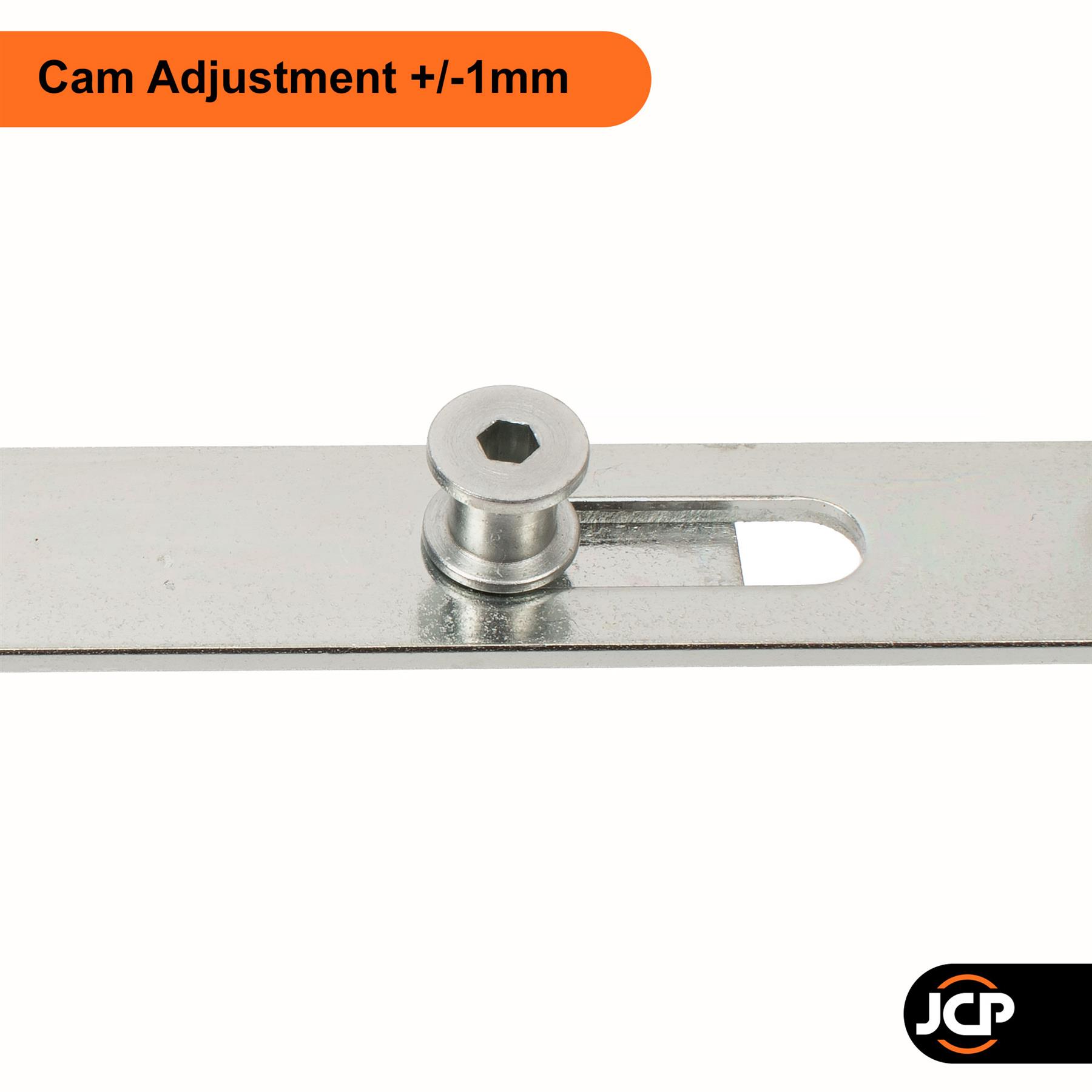 Inline Espag uPVC Window Lock Gearbox 16mm Flat Rail 20mm or 22mm Backset Nico