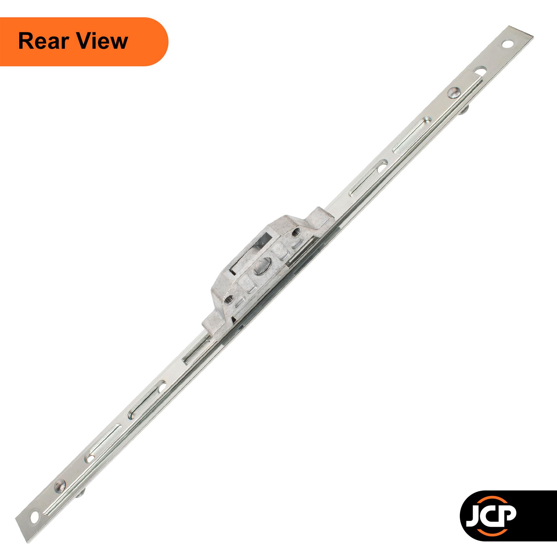 Inline Espag uPVC Window Lock Gearbox 16mm Flat Rail 20mm or 22mm Backset Nico