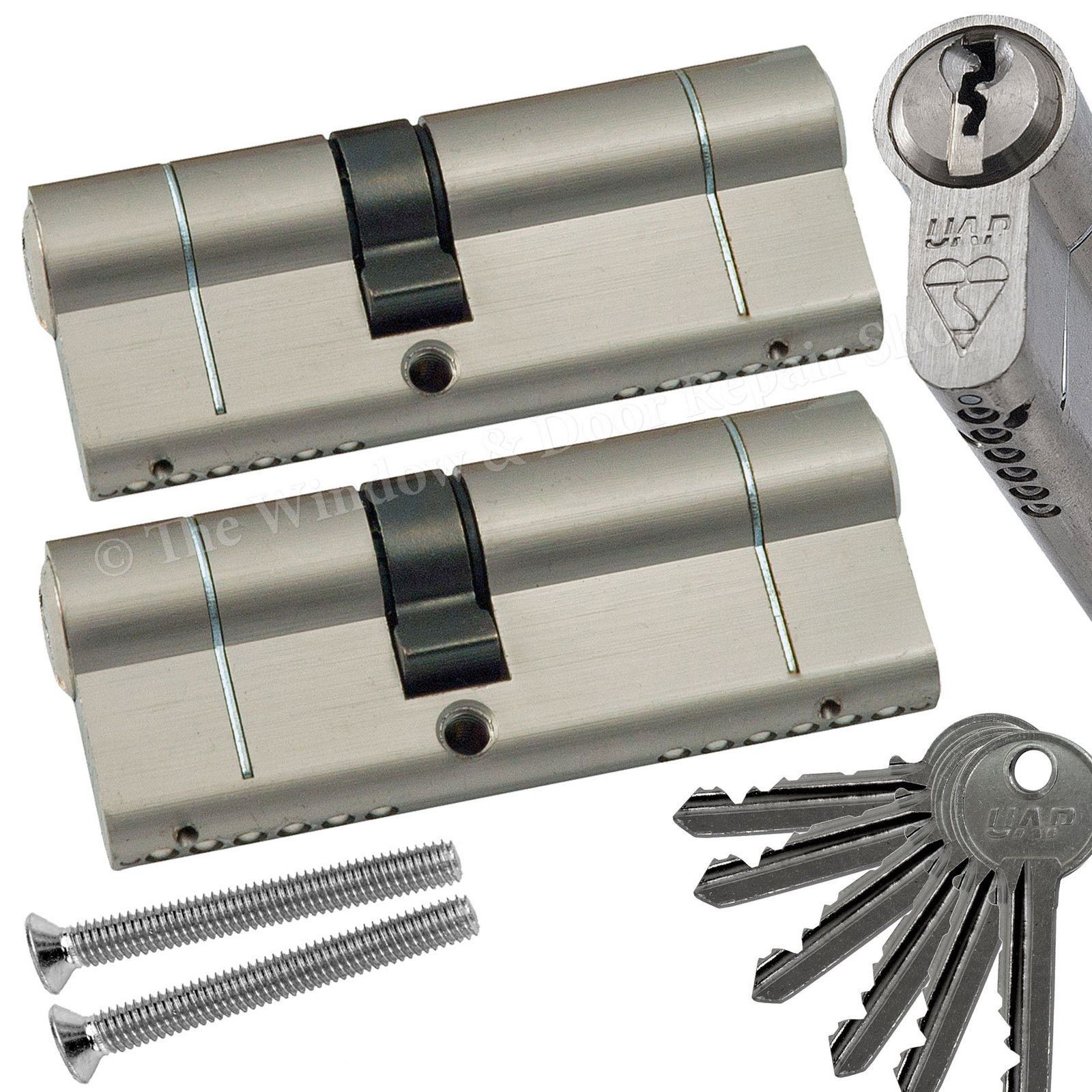 UAP Keyed Alike Euro Cylinder Barrel Door Lock Anti Snap Bump Pick High