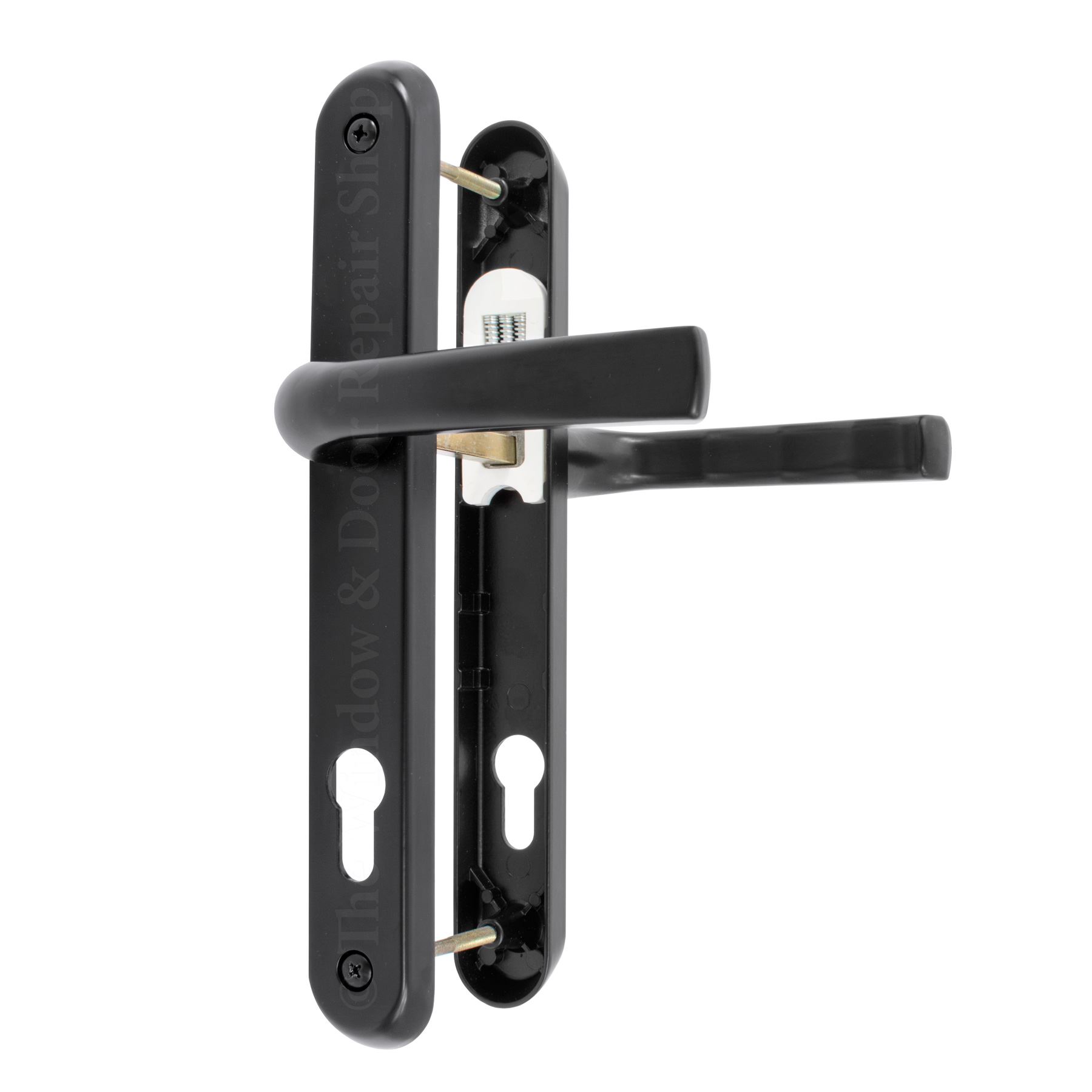 UPVC Door Handle Pair 92PZ Sprung Lever Double Glazing Patio Avocet