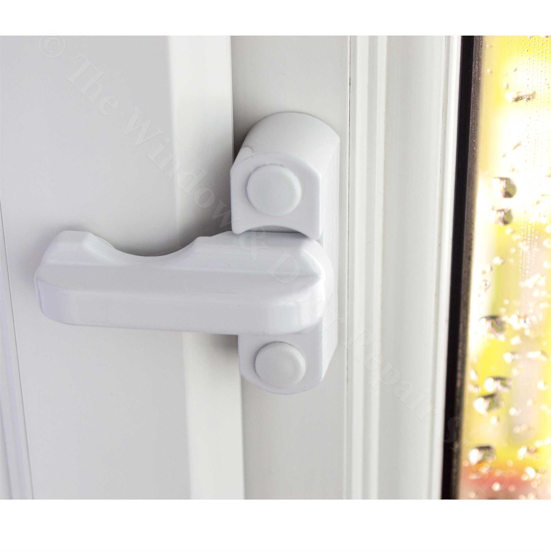 Metal Sash Jammers Kit UPVC Swing Arm Lock Window & Door Extra Security