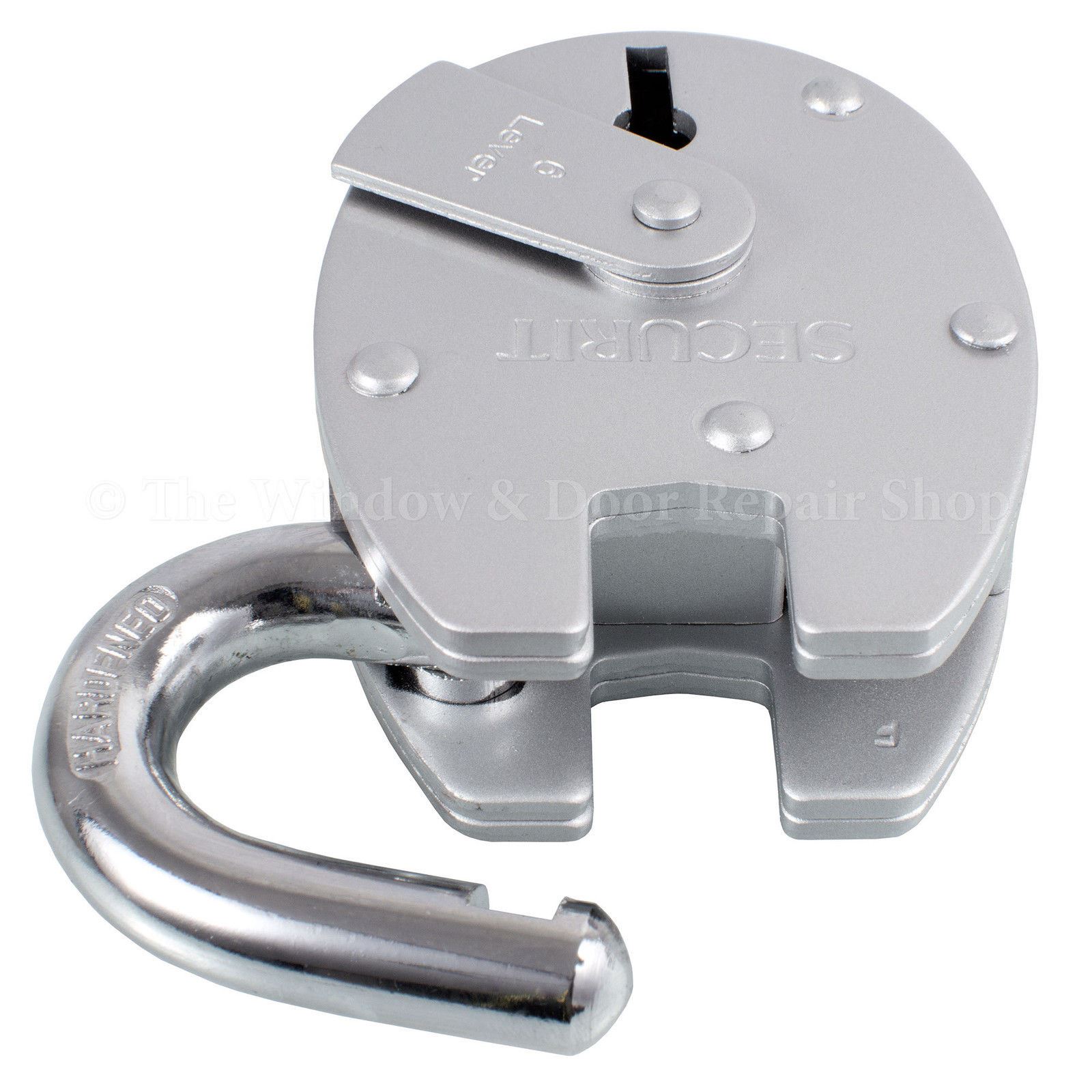 Securit 6 Lever Close Shackle Padlock 63mm Double Plate Heavy Duty 5yr