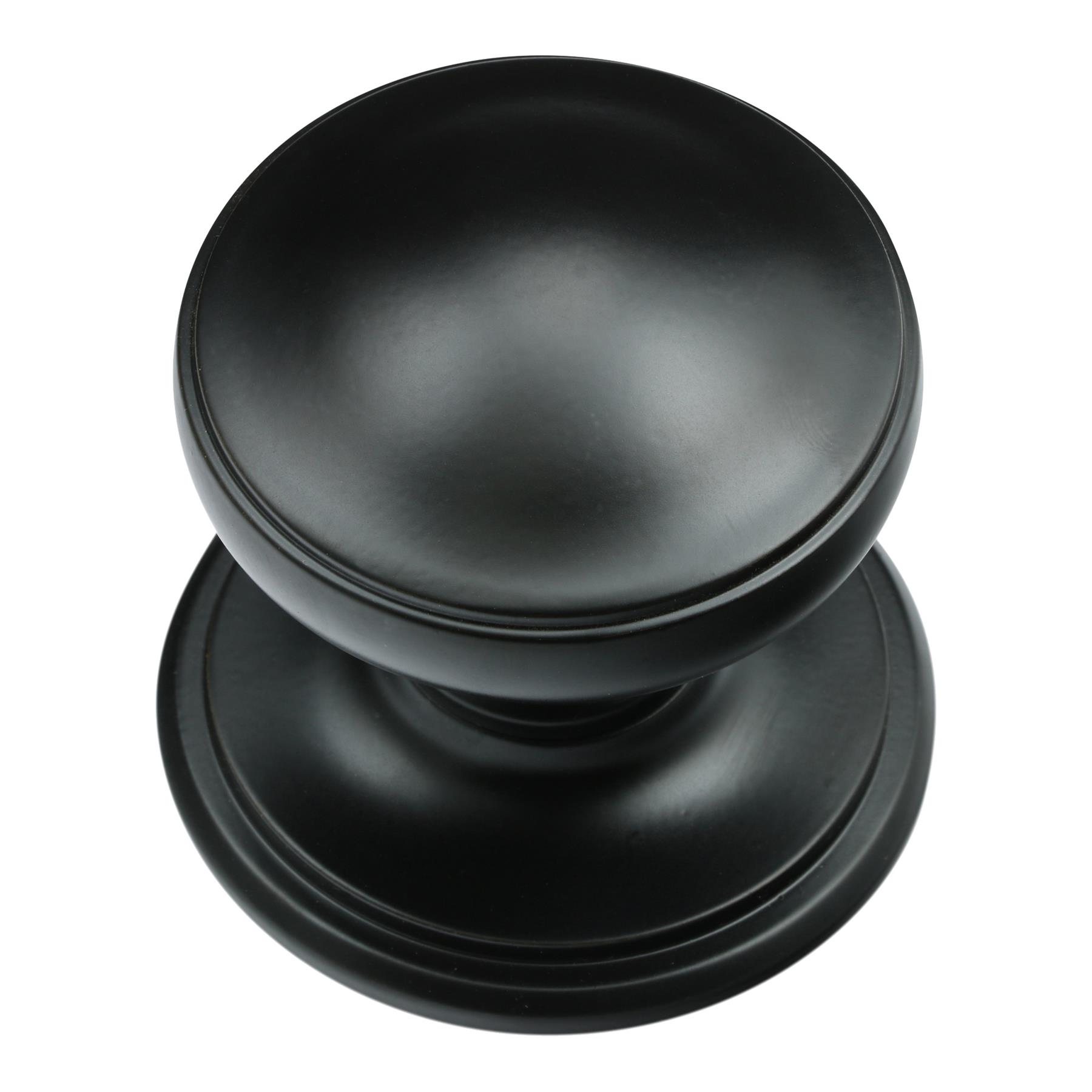 Princess Centre Pull Door Knob Solid Brass Heavy Duty 73mm 2.8" Diameter Round - Picture 7 of 10