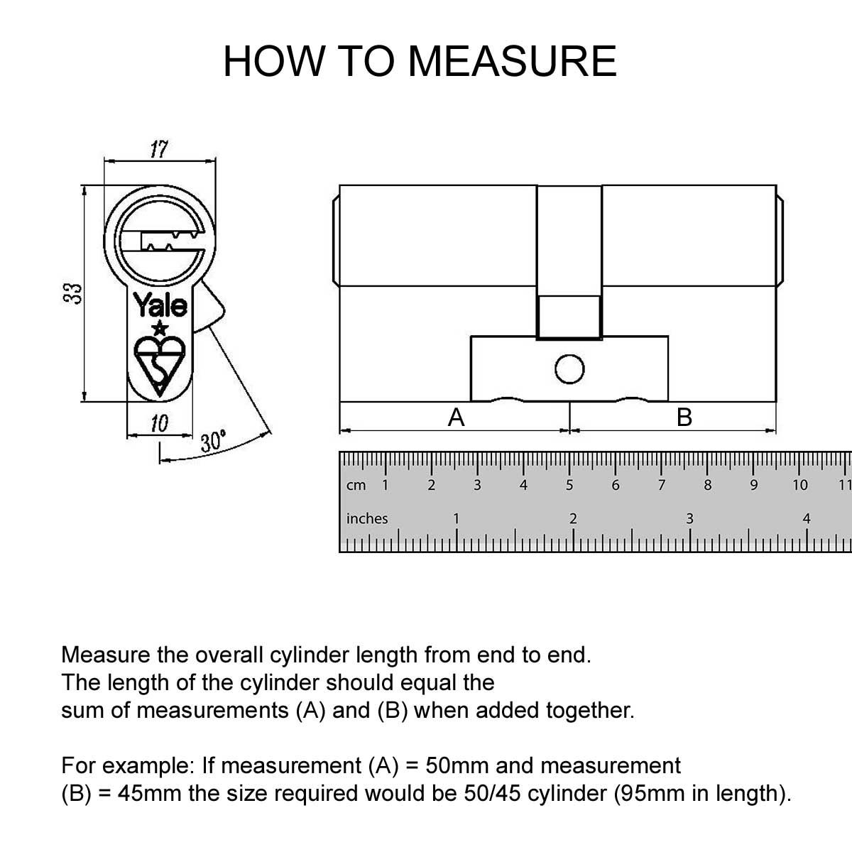 YALE Superior Euro Cylinder Door Lock Anti Snap Bump High Security uPVC Barrel