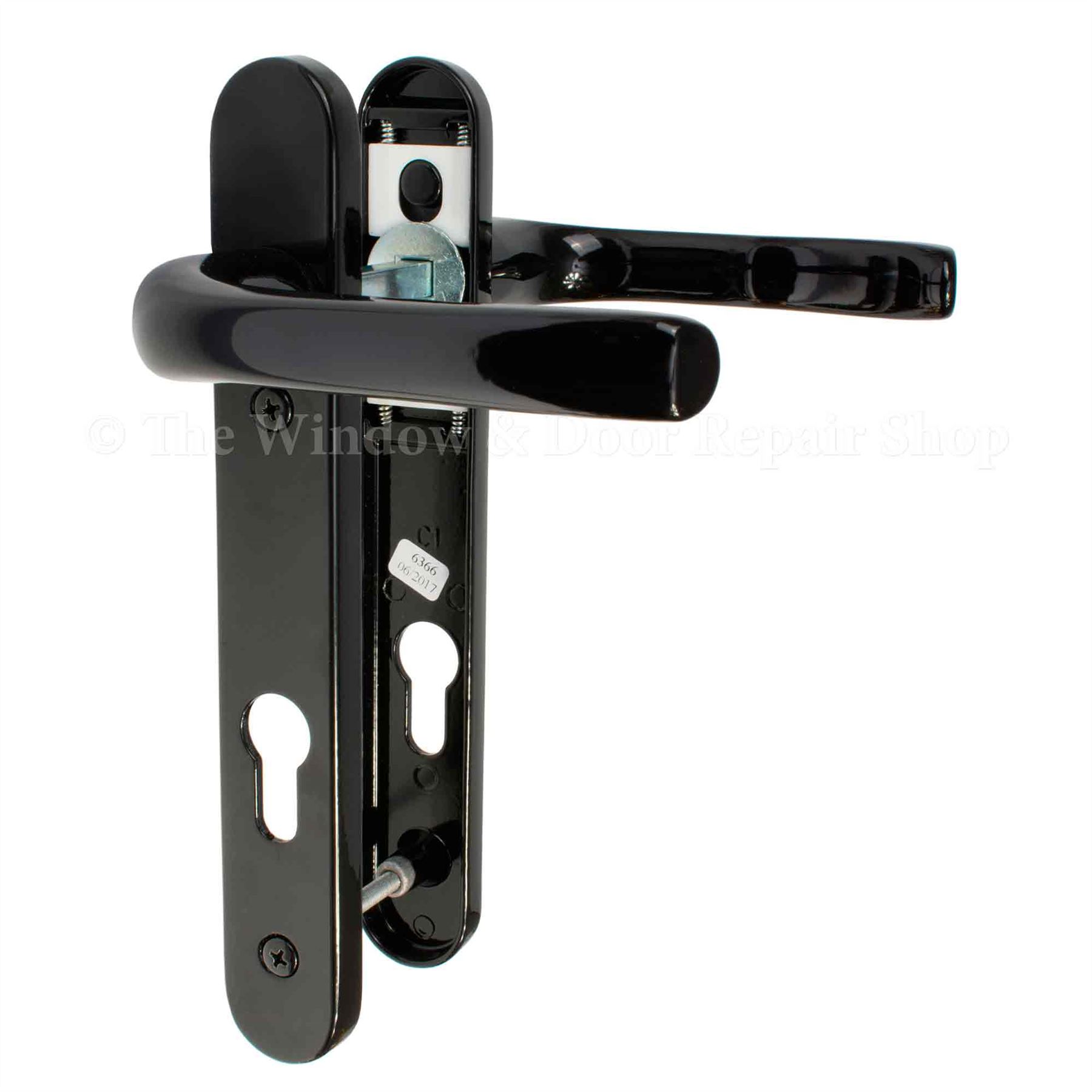 UPVC Door Handle Mila ProLinea 92mm 92PZ 122mm Fixings Double Glazing Pair Set - Picture 4 of 9