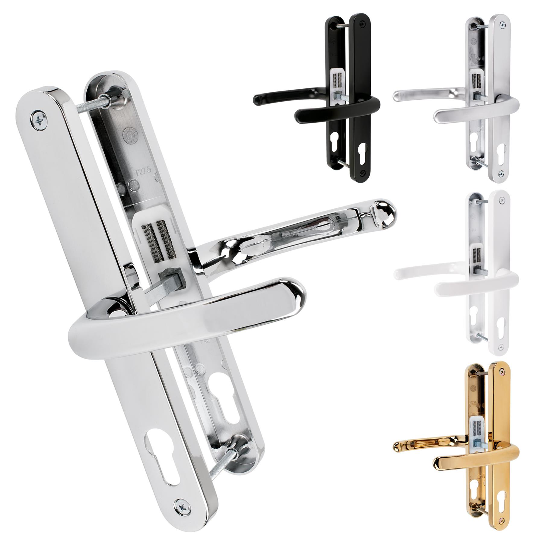 TSS UPVC Door Handle Pair 70PZ to suit Cego Sprung Double Glazing