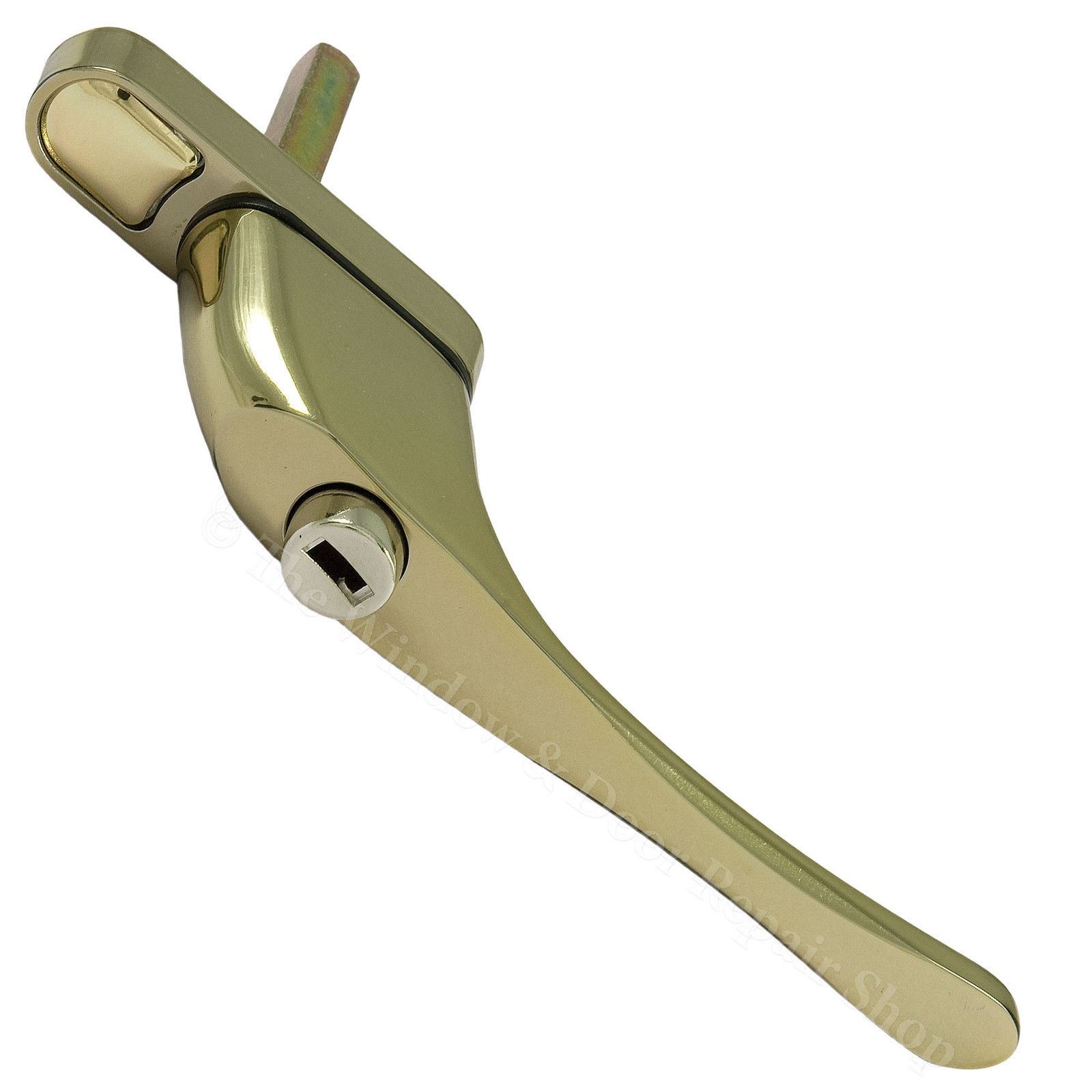 Avocet Lightning Inline Espag UPVC Window Handle Key Locking Double