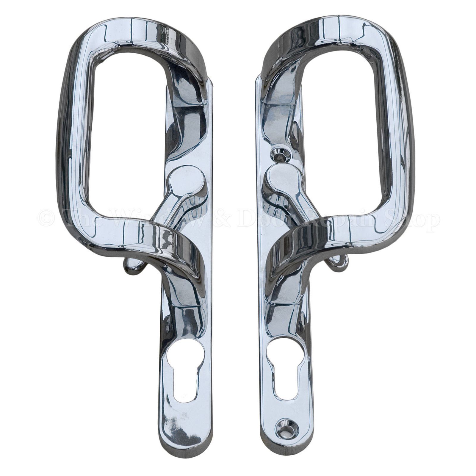 Sliding Patio Door Handles Inline Locking 92PZ XL Sparta Lever Pair Set