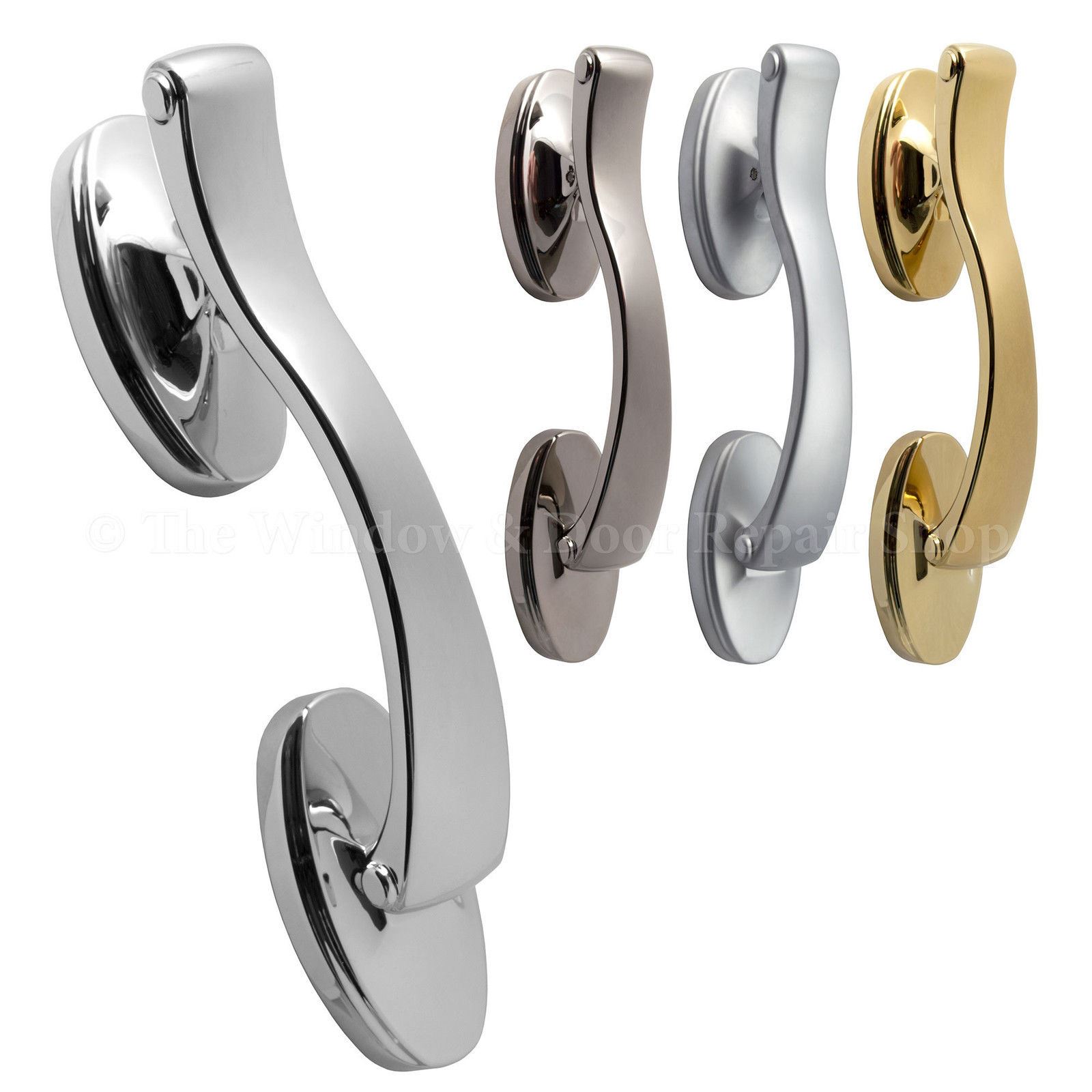 Door Knocker Doctors 7" Heavy Duty Quality Slimline Traditional Face