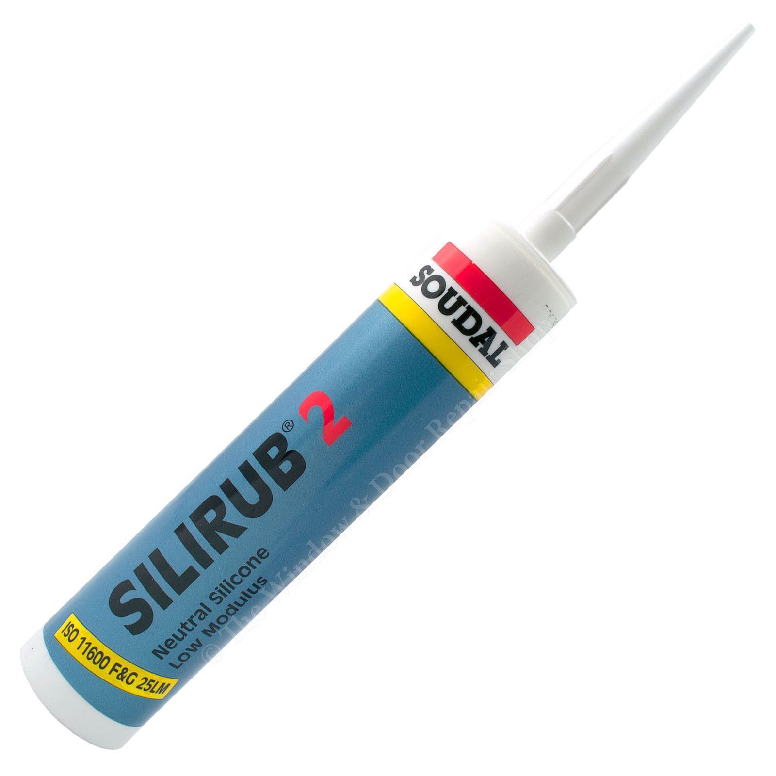 Soudal Silirub 2 Professional Silicone Sealant Low Modulus Neutral Cure