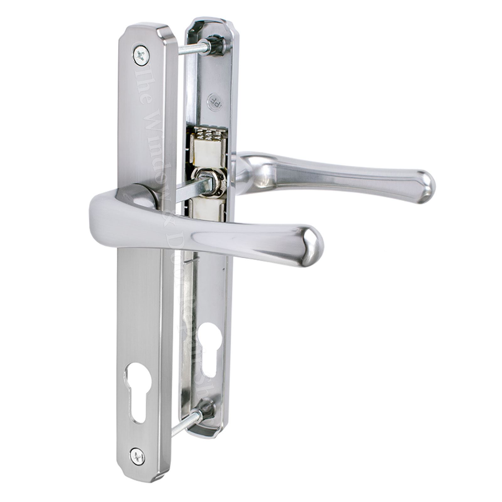 UPVC Door Handle Fab & Fix Heritage 92mm 92PZ Double Glazing Pair Set Heavy Duty - Picture 4 of 5