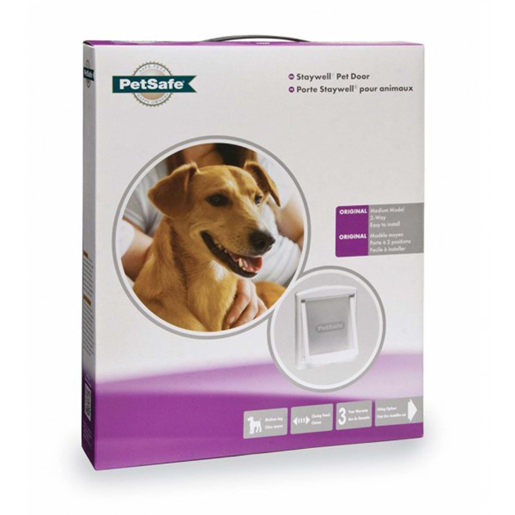 Petsafe Staywell Pet Door Flap Dogs Medium White 740EF Flap size 23 x