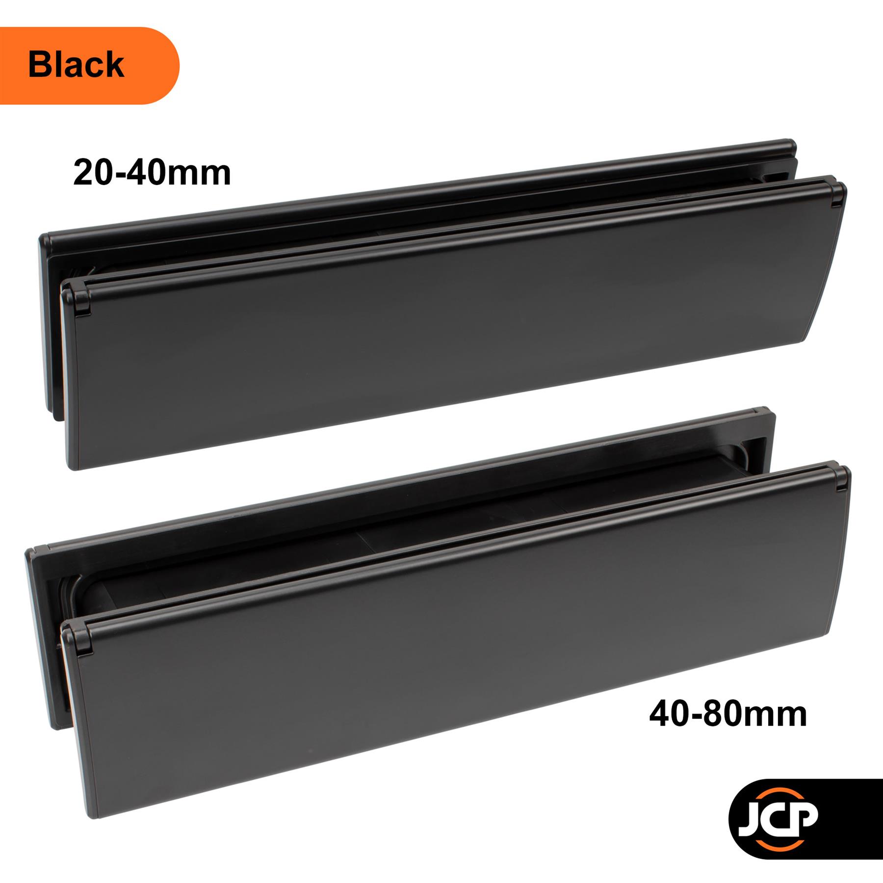 ERA 12 Inch Letter Box Letter Plate Set for uPVC, Composite &amp; Timber Doors
