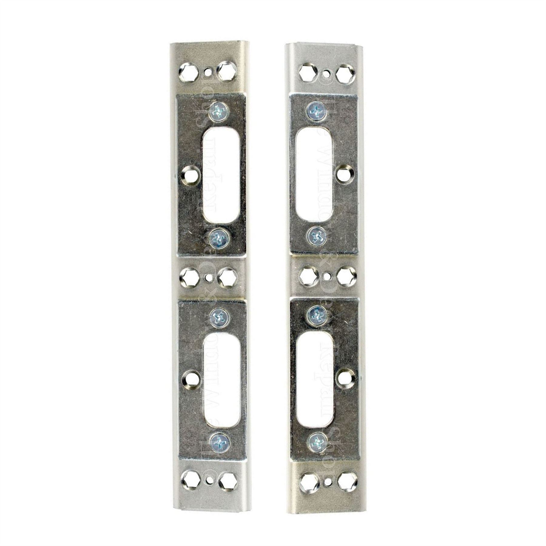 2 x UPVC Door Keep Double Shootbolt French Patio Doors Lock Yale