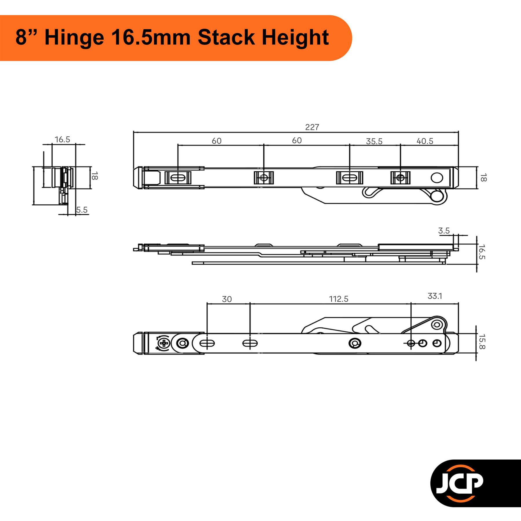 Egress Fire Escape Upvc Window Hinges Heavy Duty Side Hung Trojan Mega 8
