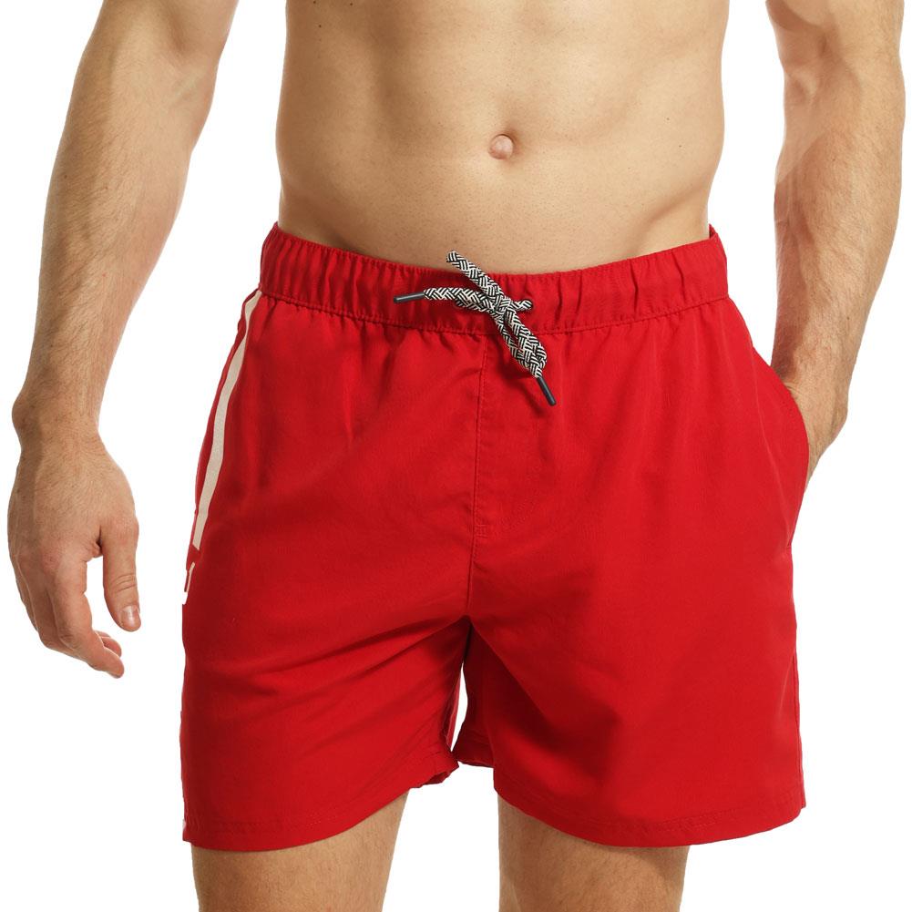 RIPT Essentials Swimming Shorts Mens Verticle Stripe Beach Holiday Swim Trunks - Picture 12 of 14