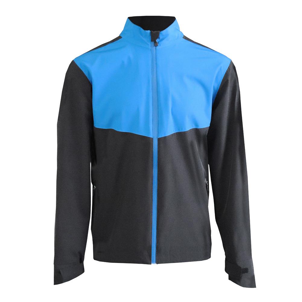 Herren Stretch Wasserdicht Jacke Island Grün Regen Mantel Softshell Golf Sport