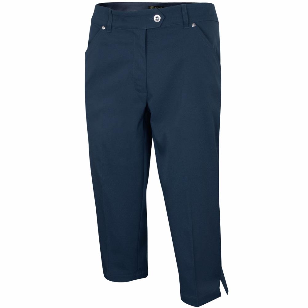 Island Green Ladies Shorts Quick Dry Breathable Stretch Crop Capri Pants - Picture 7 of 7