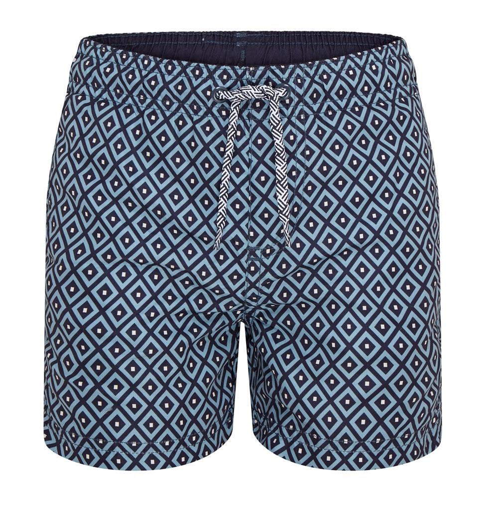 Boys Swimming Trunks Shorts Holiday Beach Pool Kids Printed Plain Swim Bottoms - Picture 18 of 26