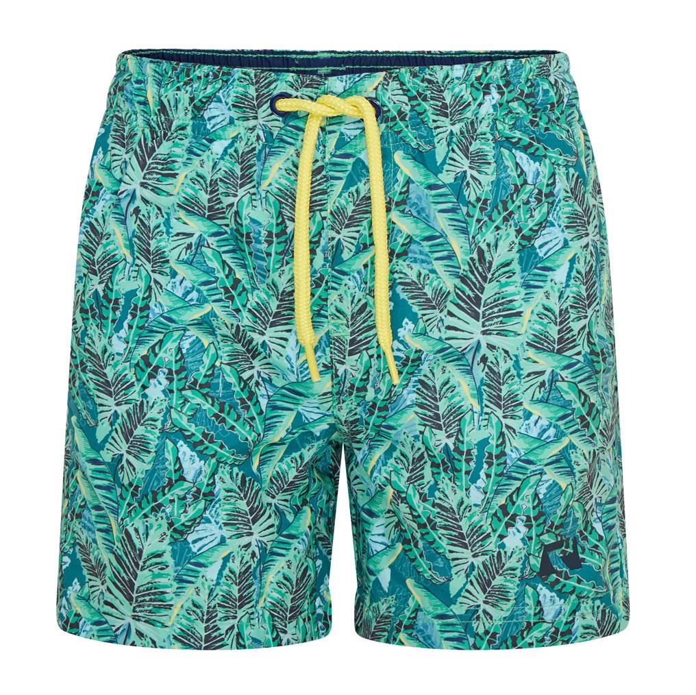 Boys Swimming Trunks Shorts Holiday Beach Pool Kids Printed Plain Swim Bottoms - Picture 24 of 26