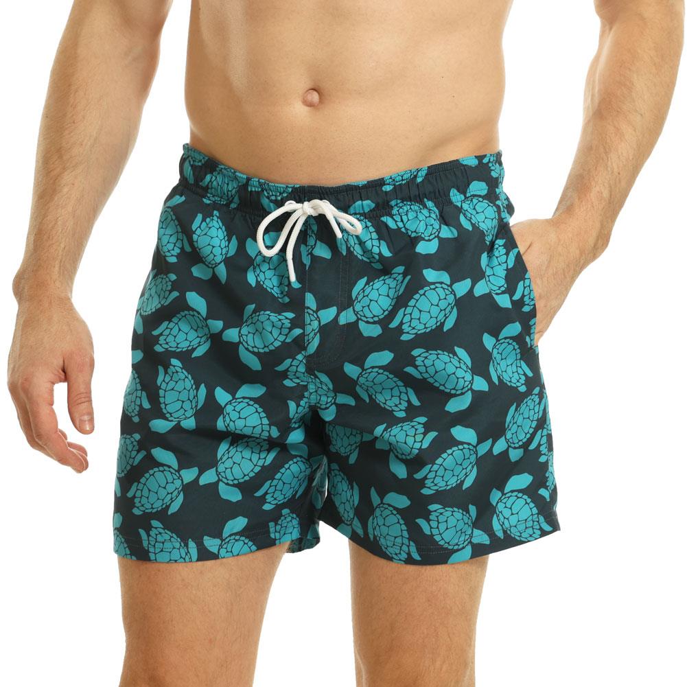 Mens Swimming Trunks Shorts RIPT Essentials Printed Beach Holiday Swim Bottoms - Picture 29 of 29