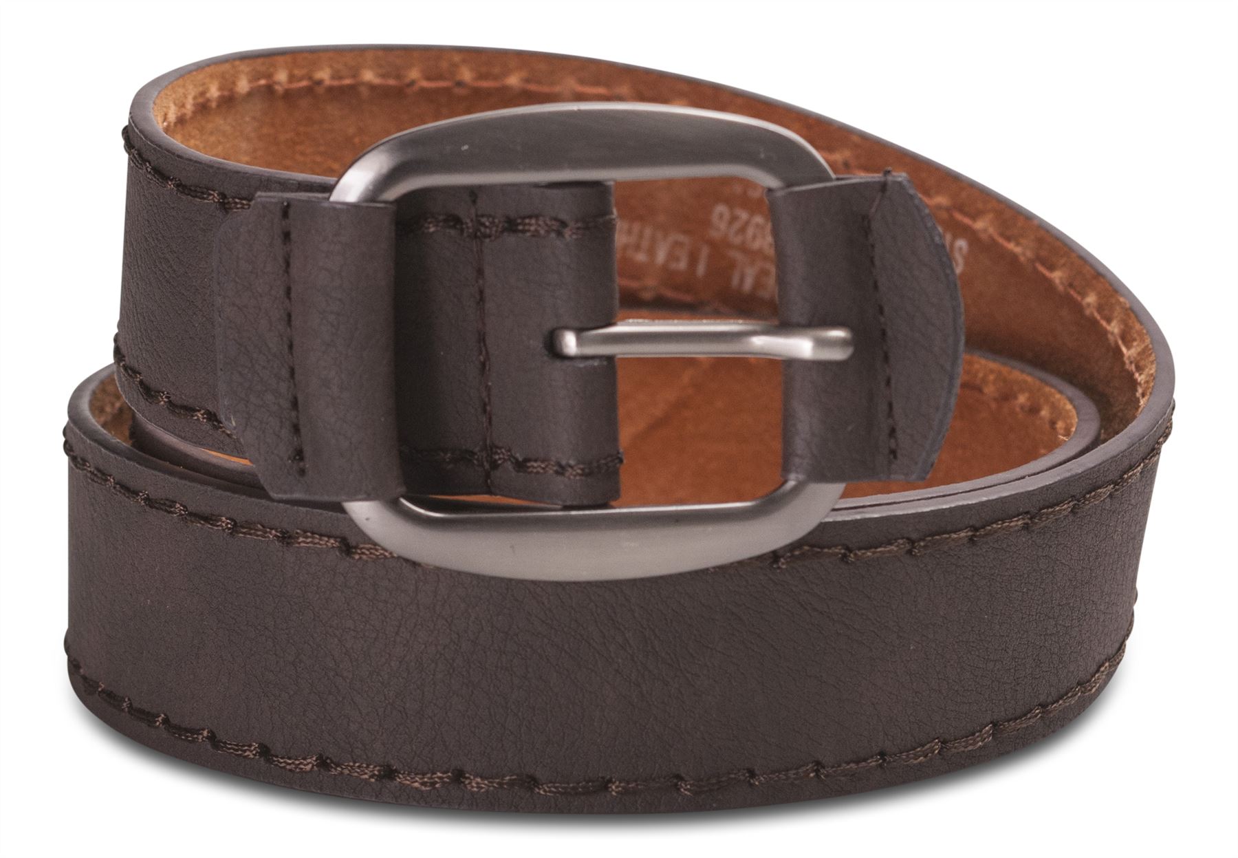 Genuine Hawkdale Mens Nubuck Leather Belt 1.5'' Width Jeans Belts 8R