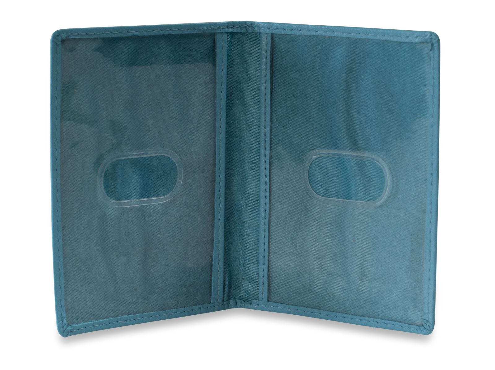 Brunhide Real Leather Card Holder Oyster Travel Pass Bus Rail ID Wallet