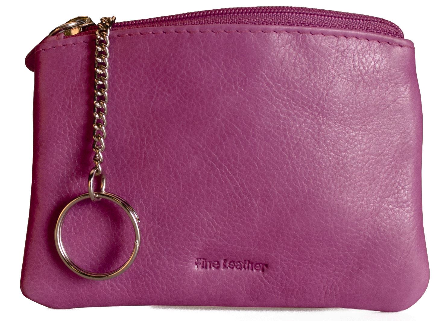 Brunhide Ladies Small Leather Coin Purse Credit Card & Key Ring Wallet