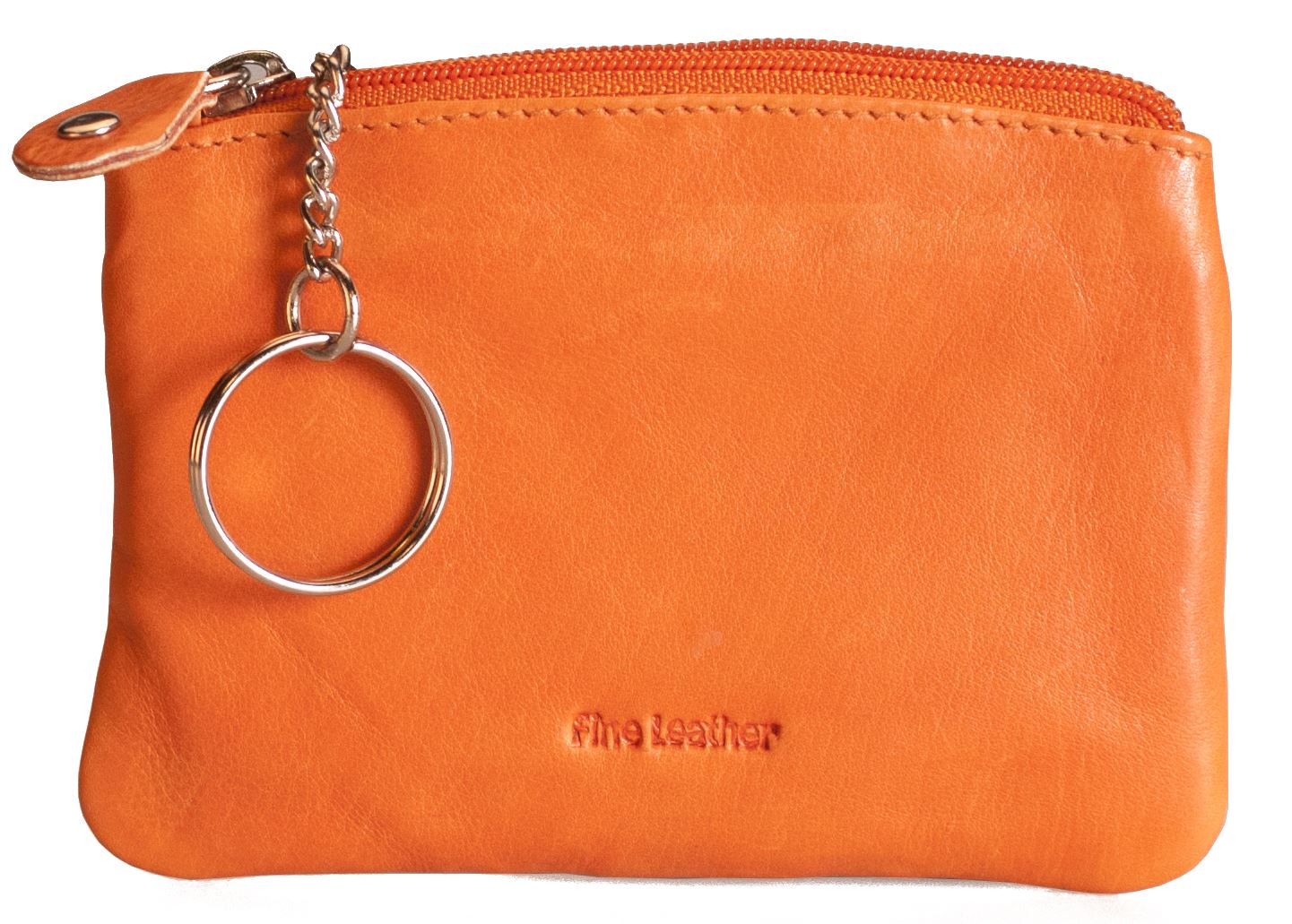 Brunhide Ladies Small Leather Coin Purse Credit Card & Key Ring Wallet