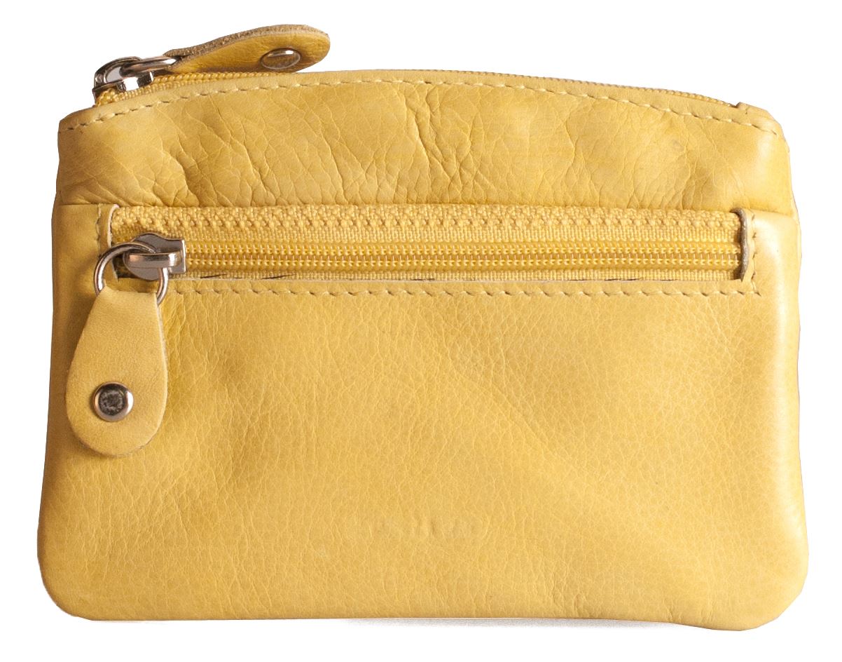 Brunhide Ladies Small Leather Coin Purse Credit Card & Key Ring Wallet