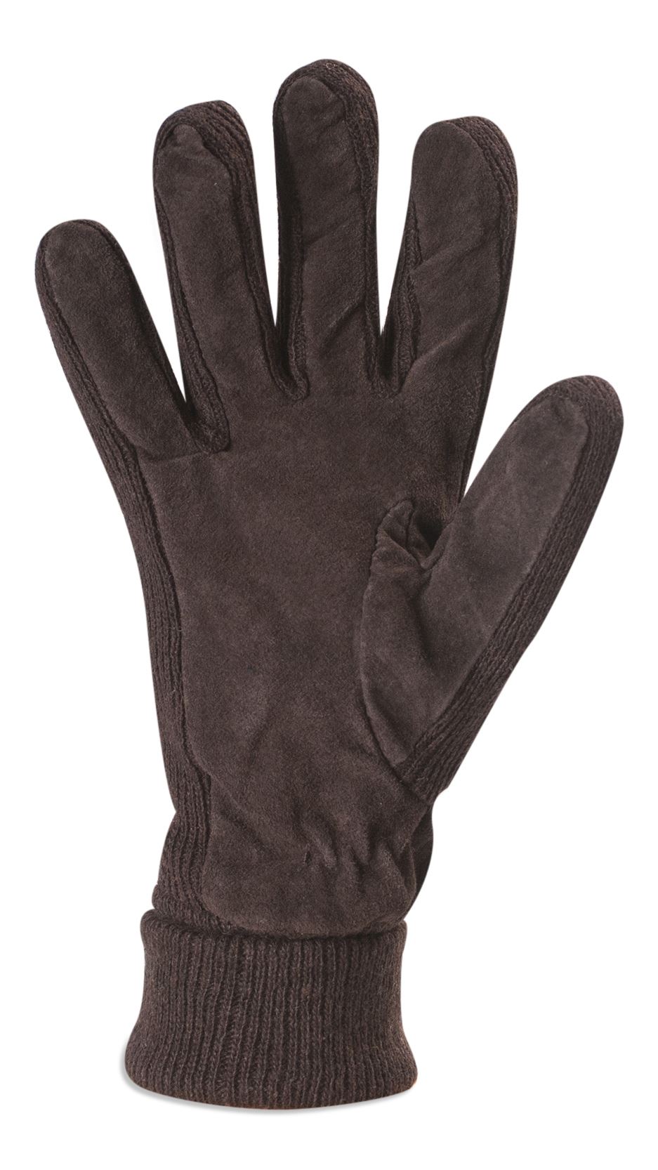 Quivano Womens Real Suede Leather Gloves Thinsulate Lined Stretch Cuff