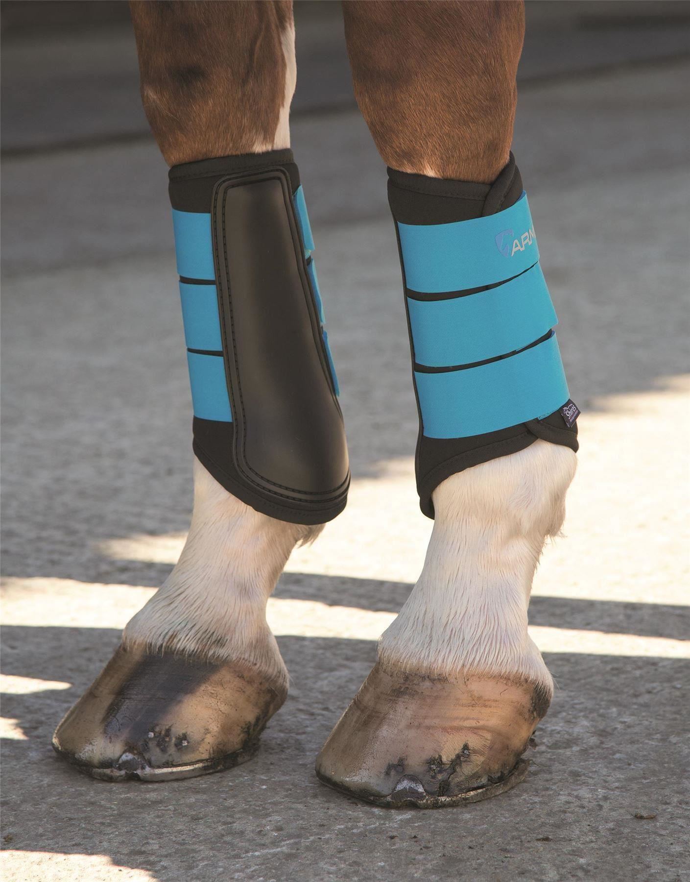 Shires ARMA Horse//Pony Neoprene Strike Brushing Boots Schooling//Turnout//Jumping