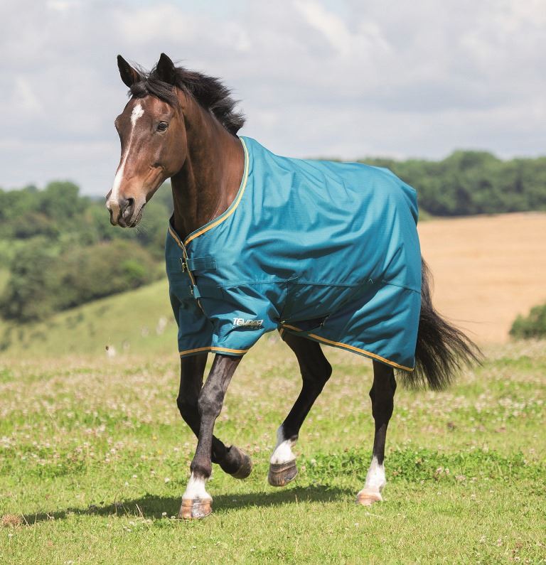 Shires Tempest Lite Lightweight No Fill Standard Neck Turnout Rug Horse Pony