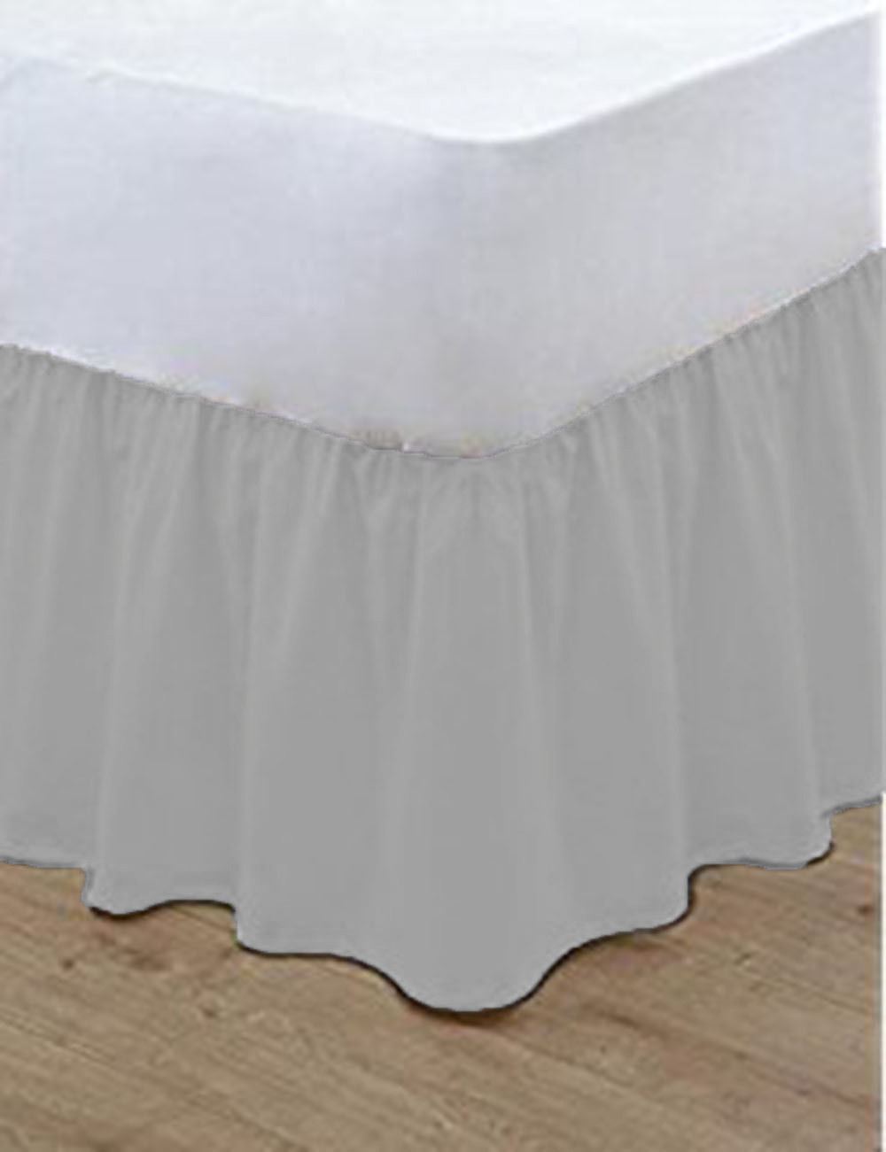 Base Valance Sheet 16" Frilled Under Mattress Sheet, Pillowcases Sold