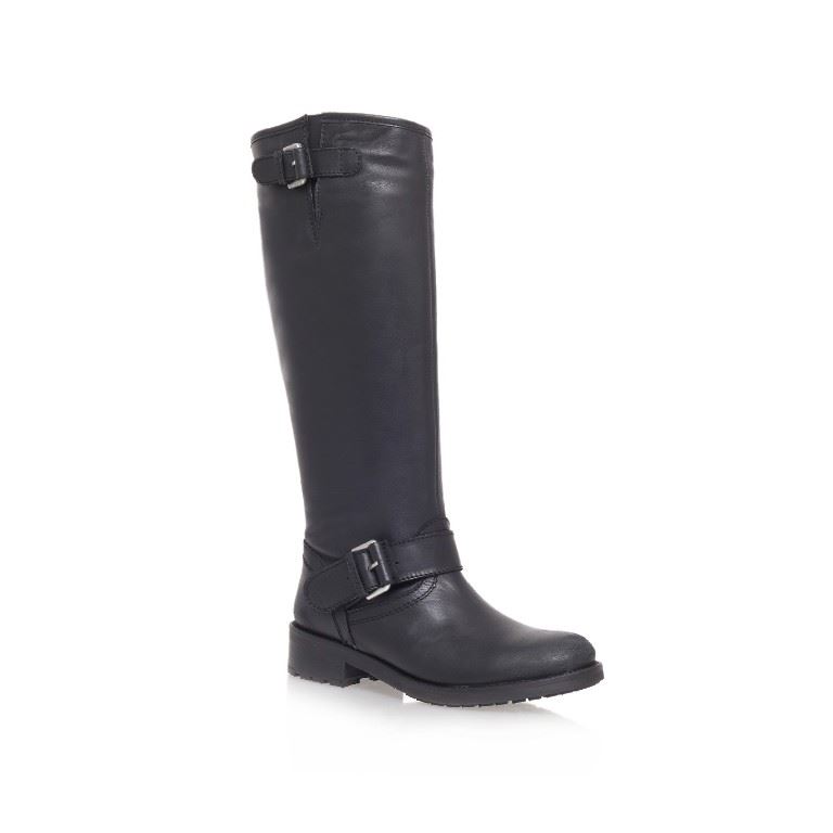 Kurt Geiger London Albion Negro Tacón Bajo La Rodilla botas Tamaño 4 Kurt Geiger London Albion Negro Tacón Bajo Bajo Bajo La Rodilla botas Tamaño 4 a5be25