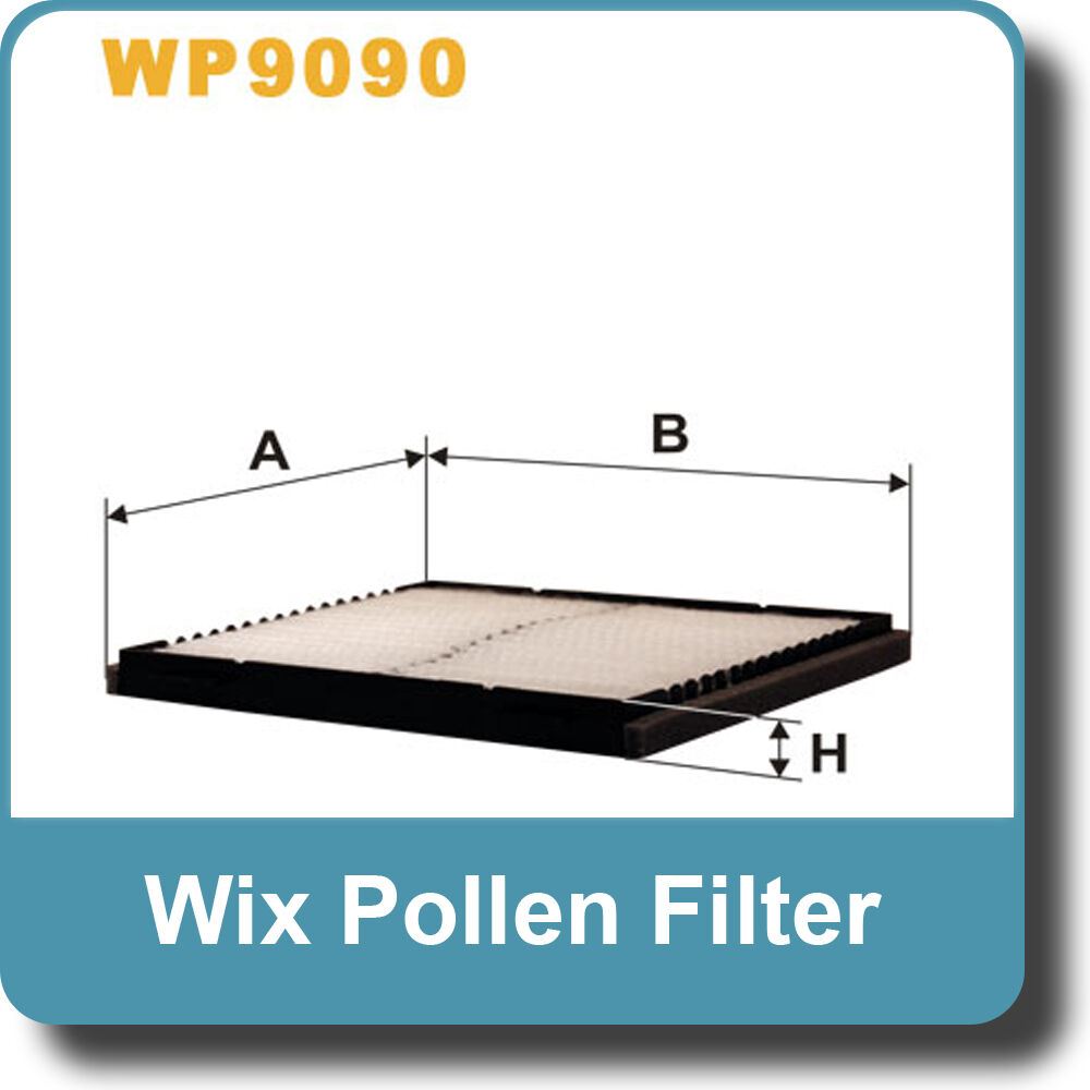 NEW Genuine WIX Replacement Pollen Filter WP9090