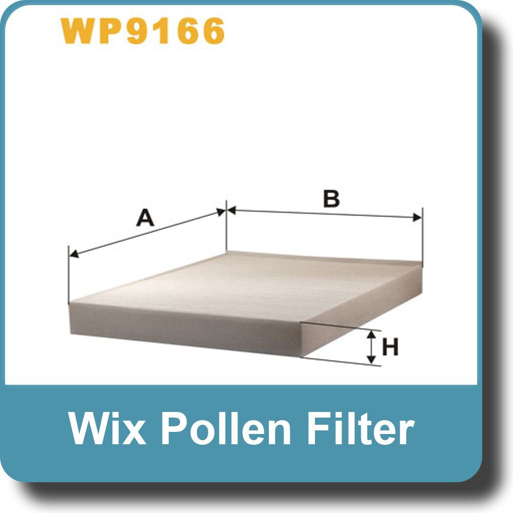 NEW Genuine WIX Replacement Pollen Filter WP9110