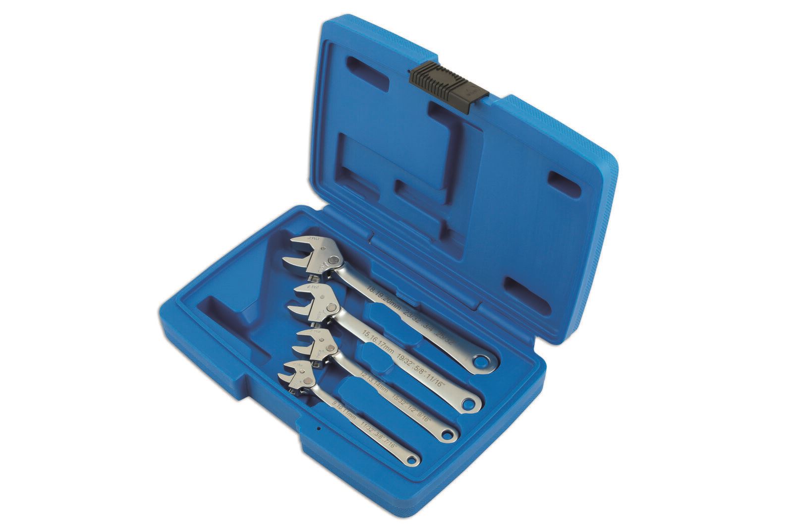 Genuine Laser Tools 5963 Self Adjusting Spanner Set 4pc eBay