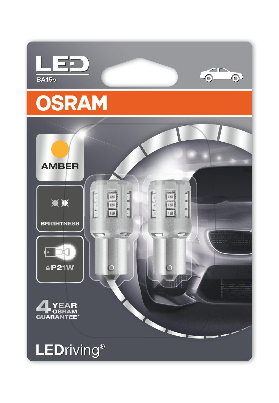 2x Opel Corsa C Genuine Osram Original Rear Indicator Light Bulbs Pair