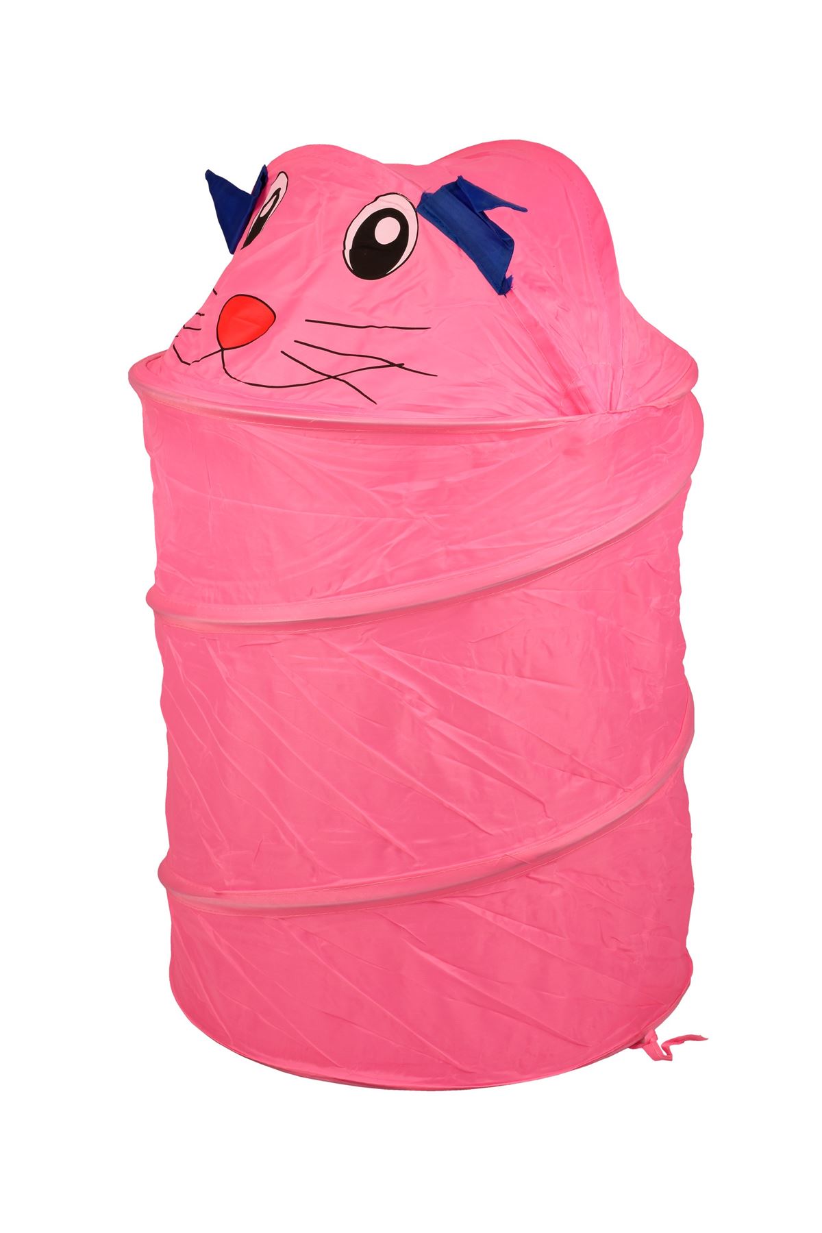 Kids Pop Up Laundry Basket, Children's Washing Hamper Toy Storage Bin