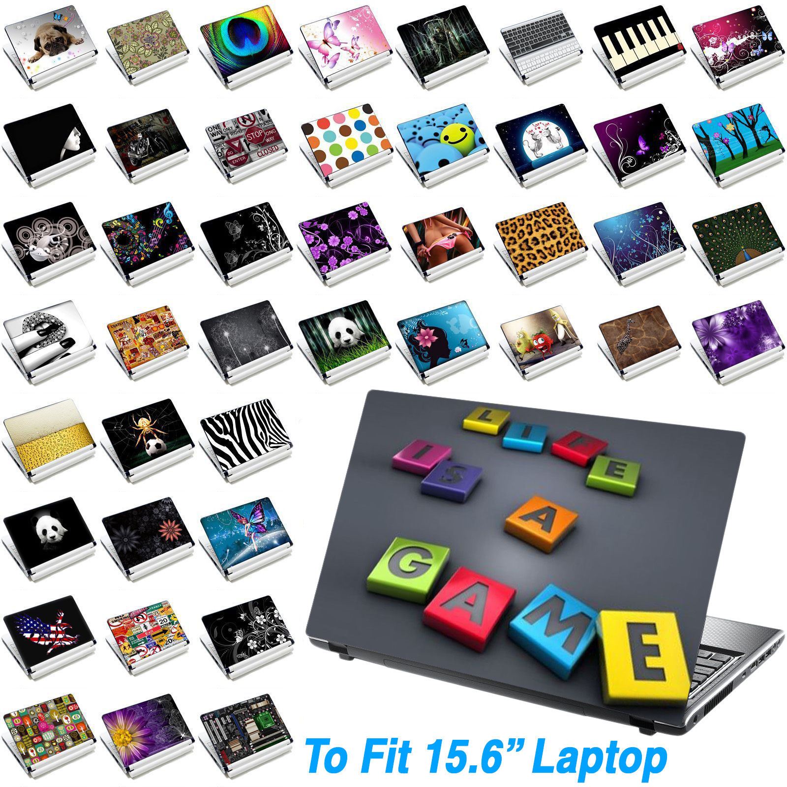15.6 LAPTOP SKIN COVER STICKER DECAL LEATHER EFFECT eBay