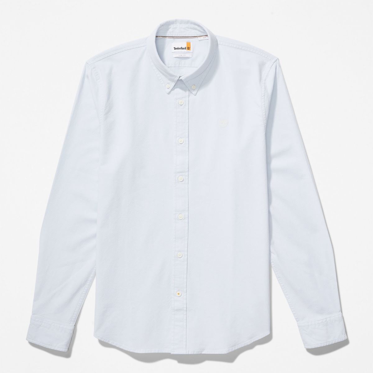 Timberland Core Oxford Long Sleeve Shirt Skyway - Picture 8 of 24
