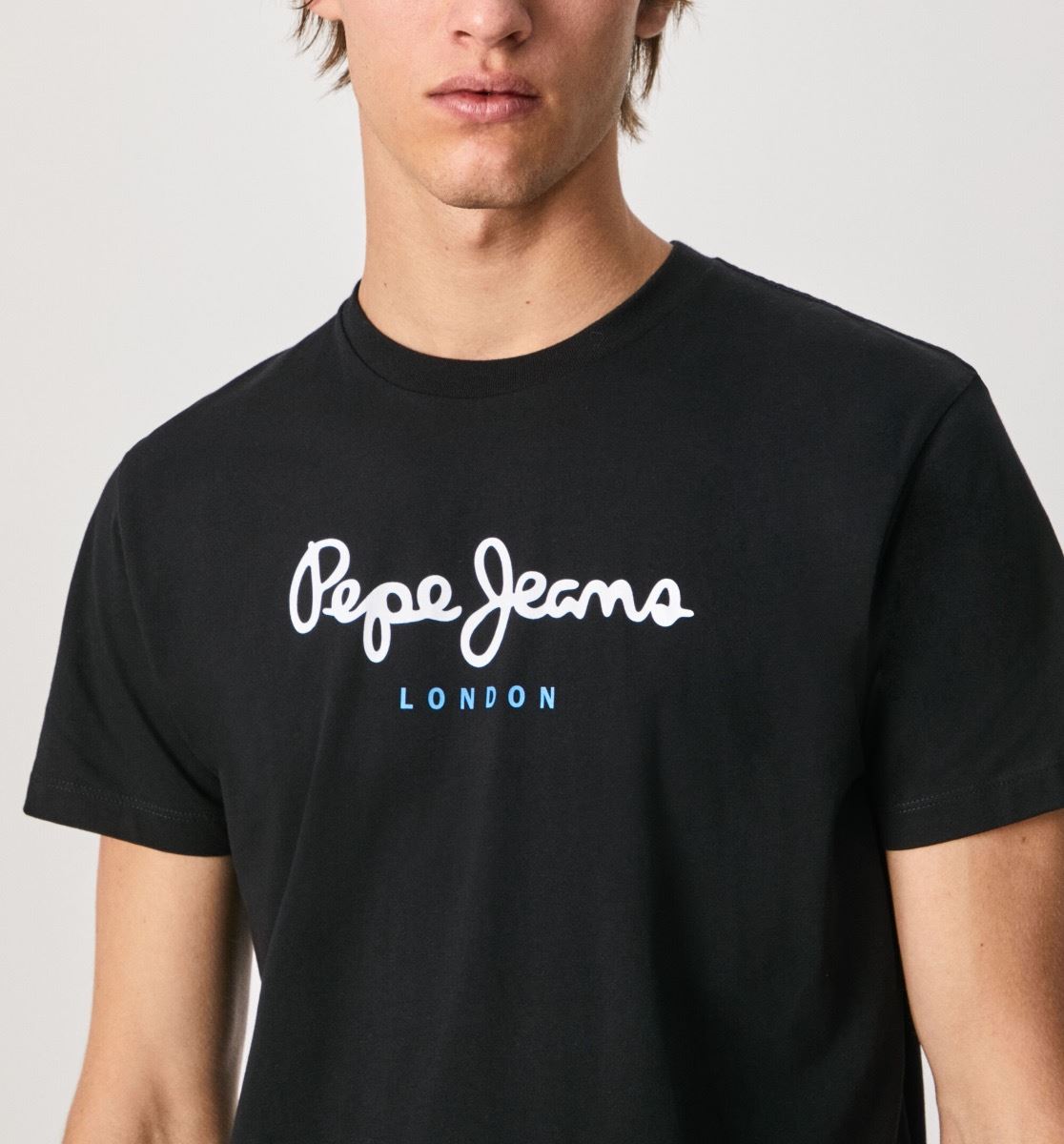 Camiseta Pepe Jeans Eggo N Retro Logo Negra - Imagen 17 de 18