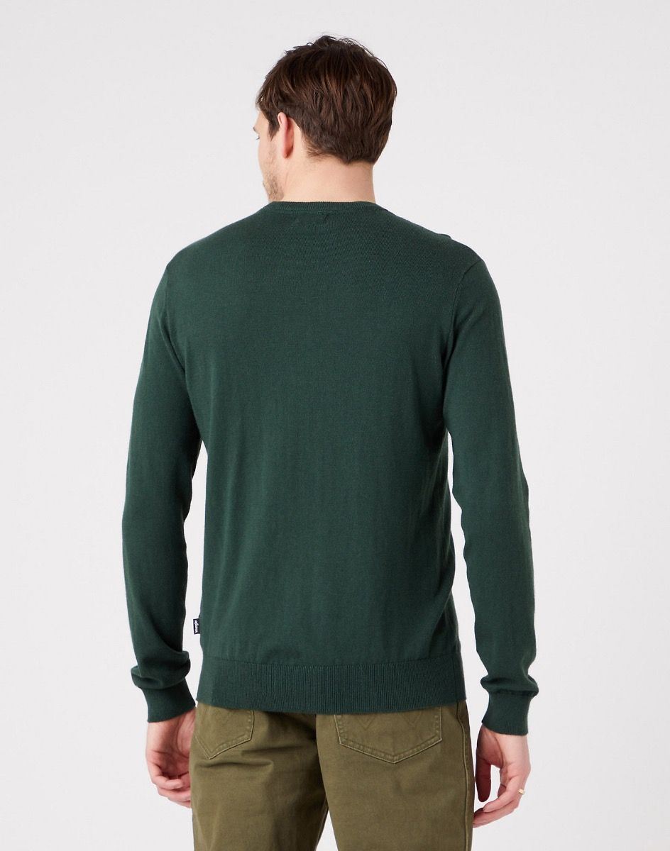 Jersey Wrangler para hombre manga larga tejido cuello redondo sicamo - Imagen 15 de 24