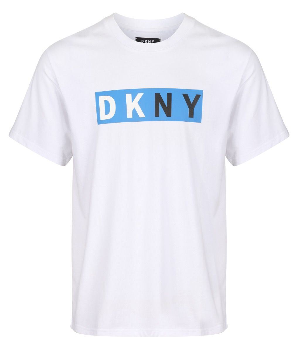 Camiseta blanca DKNY AVIATORS cuello redondo para hombre - Imagen 3 de 12