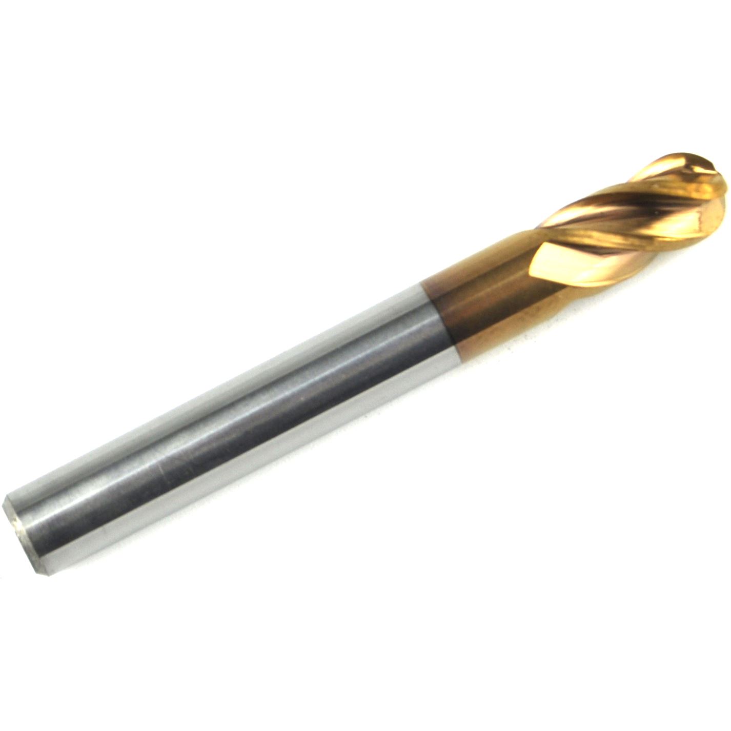 Ball Nose End Mill CNC Machining Carbide Carving HRC 45 55 65 Flux Workshop - Picture 13 of 16
