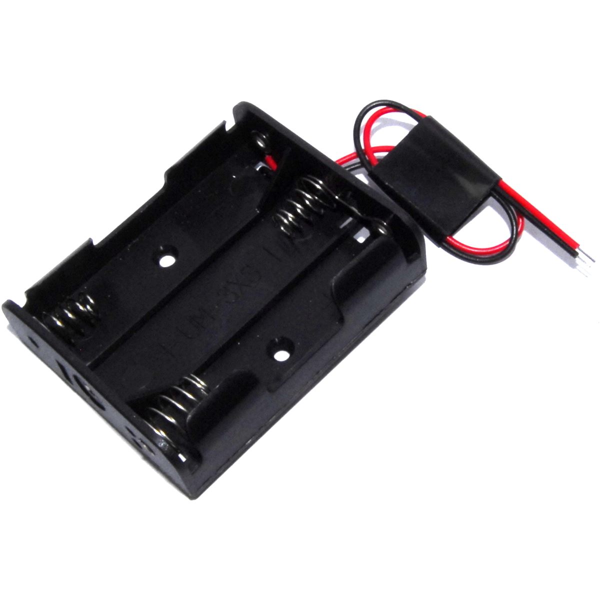 Battery Clip AA AAA 18650 CR2032 9V Project Robot Black DC Wired Flux Workshop - Picture 22 of 35