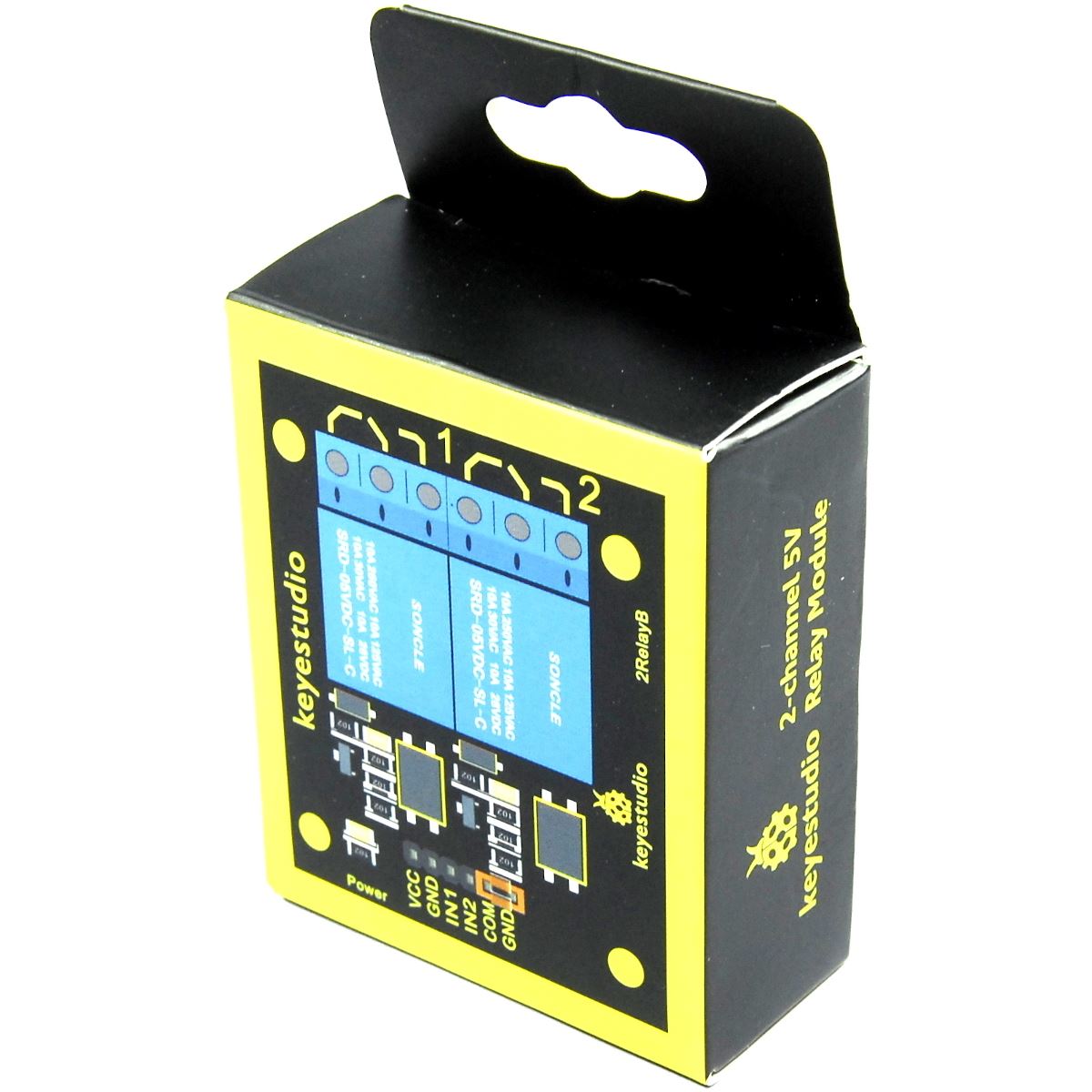 Keyestudio módulo de relé 1 2 4 8 canales 5V KS 250V CA 30V taller de flujo de CC - Imagen 10 de 20