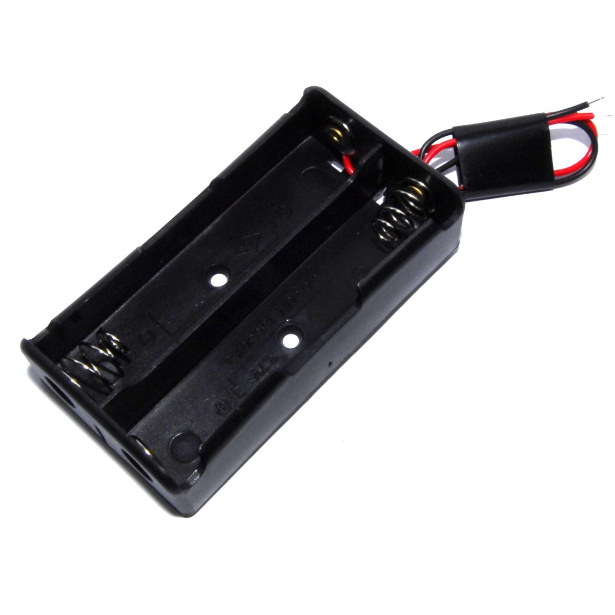 Battery Clip AA AAA 18650 CR2032 9V Project Robot Black DC Wired Flux Workshop - Picture 17 of 35