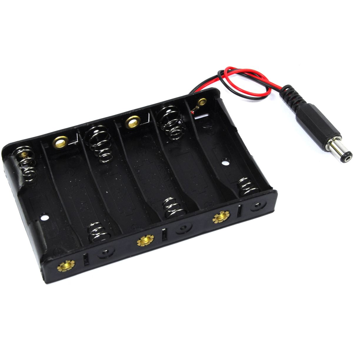Battery Clip AA AAA 18650 CR2032 9V Project Robot Black DC Wired Flux Workshop - Picture 33 of 35